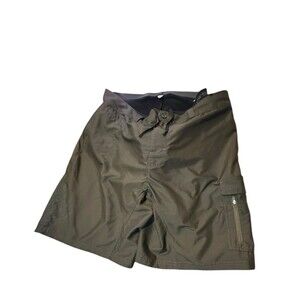 Smartwool Men’s Merino Sport Brief Lined 5” Shorts Olive Green XL Outdoor Hiking